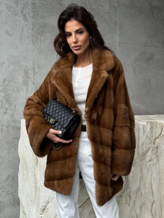 Полушубок норковый - автоледи - фото 6