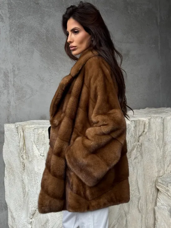 Полушубок норковый - автоледи - фото 5