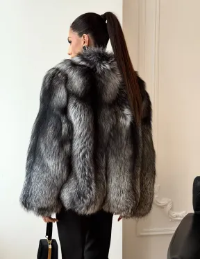 Шуба из чернобурки - фото 6